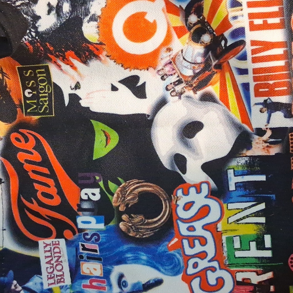Graphic Collage Tote Bag - Picture 3 of 4